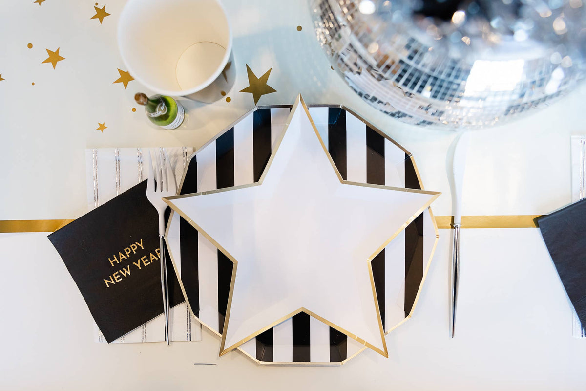 Bonjour Fête - Happy New Year Cocktail Napkins (Set of 20)