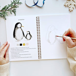 Watercolor Workbook: Winter - Emily Lex Studio