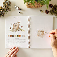 Load image into Gallery viewer, Watercolor Workbook: Woodland - Emily Lux Studio