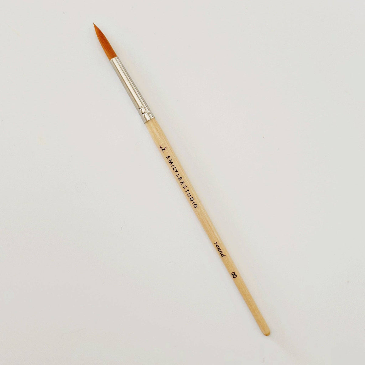Paintbrush Set - Watercolor - Set of five wood brushes