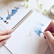 Load image into Gallery viewer, Watercolor Workbook: Birds