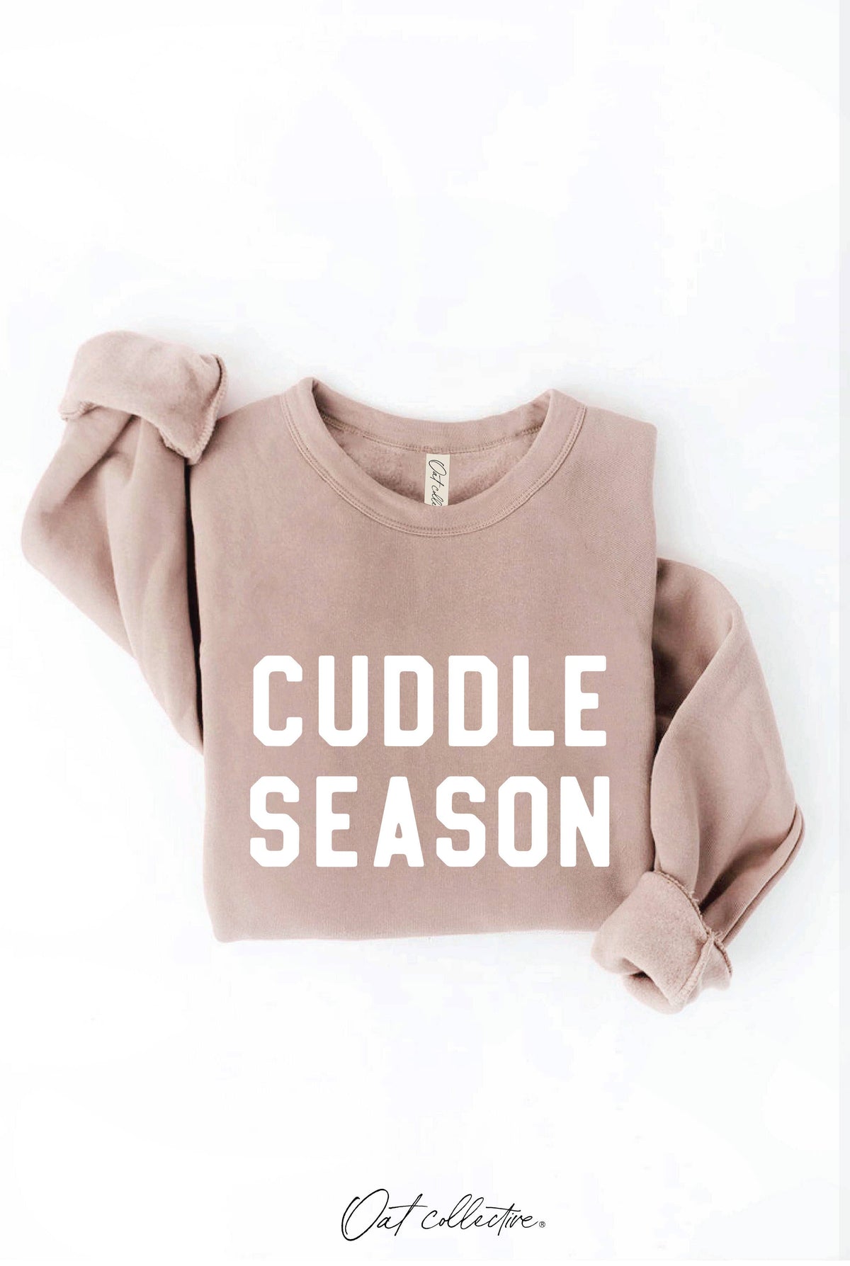 OAT COLLECTIVE - CUDDLE SEASON Graphic Sweatshirt