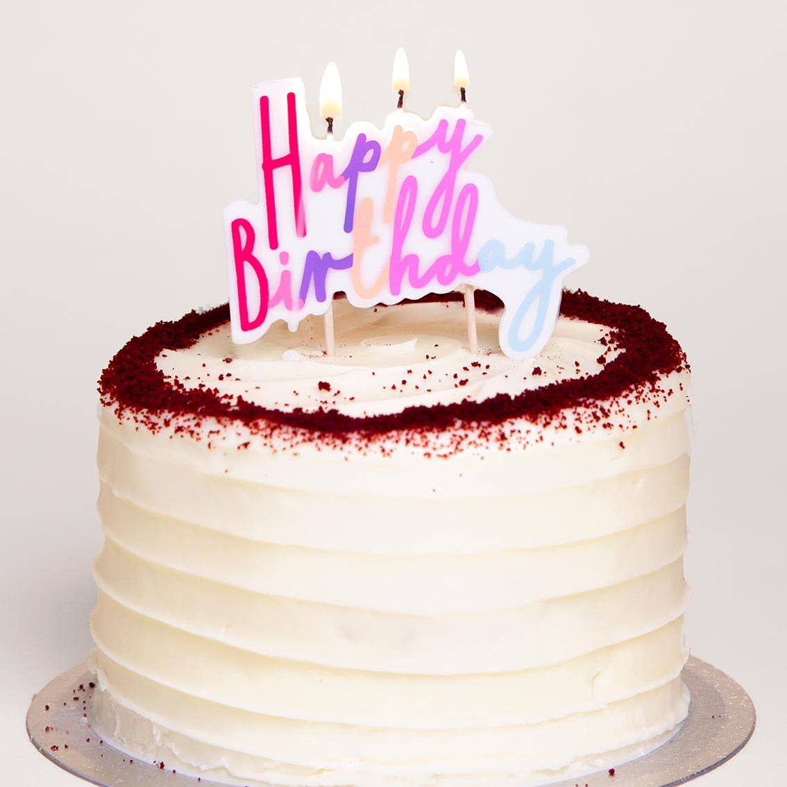 Pastel Happy Birthday Candle | Cake Candles |