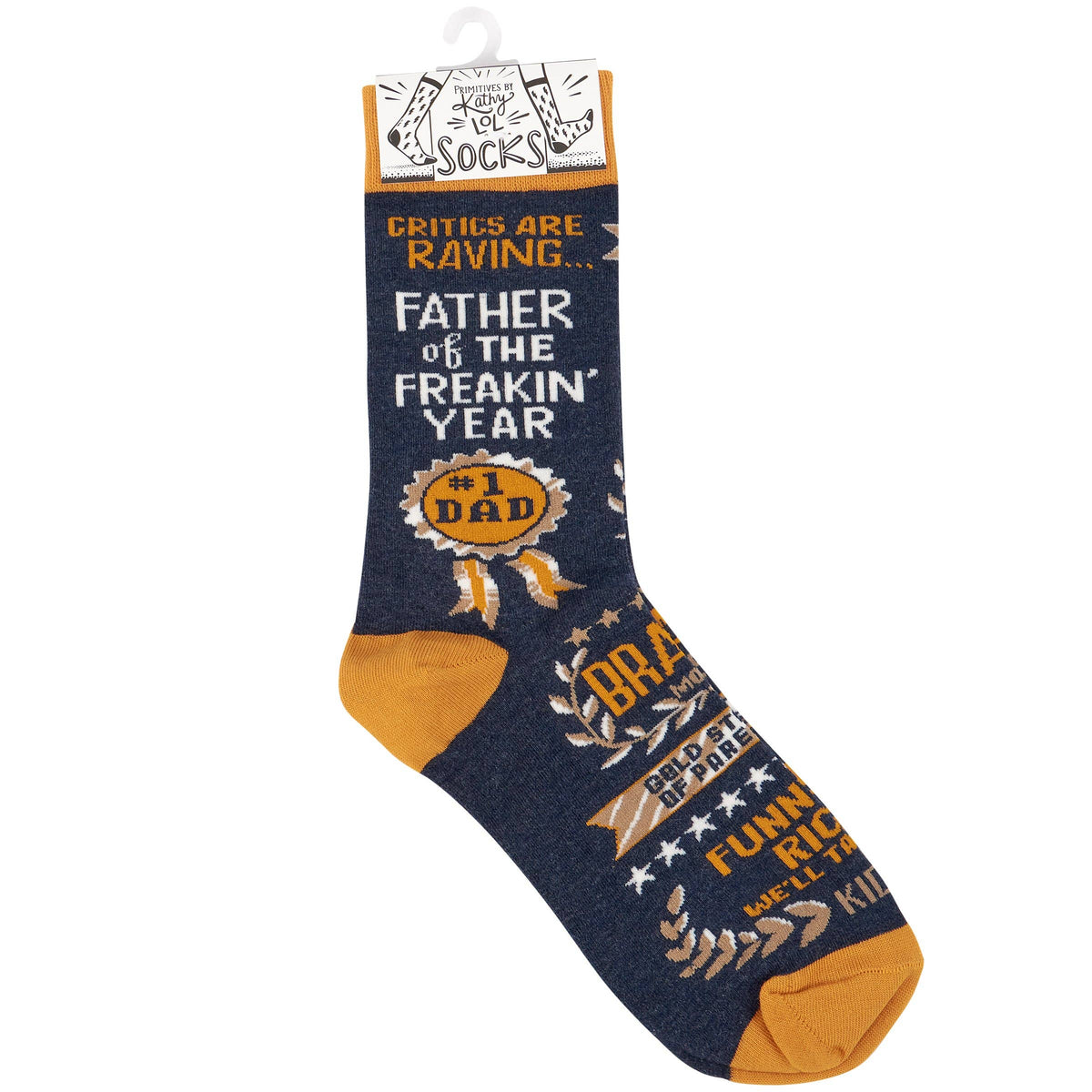Primitives by Kathy - Father Of The Year Socks