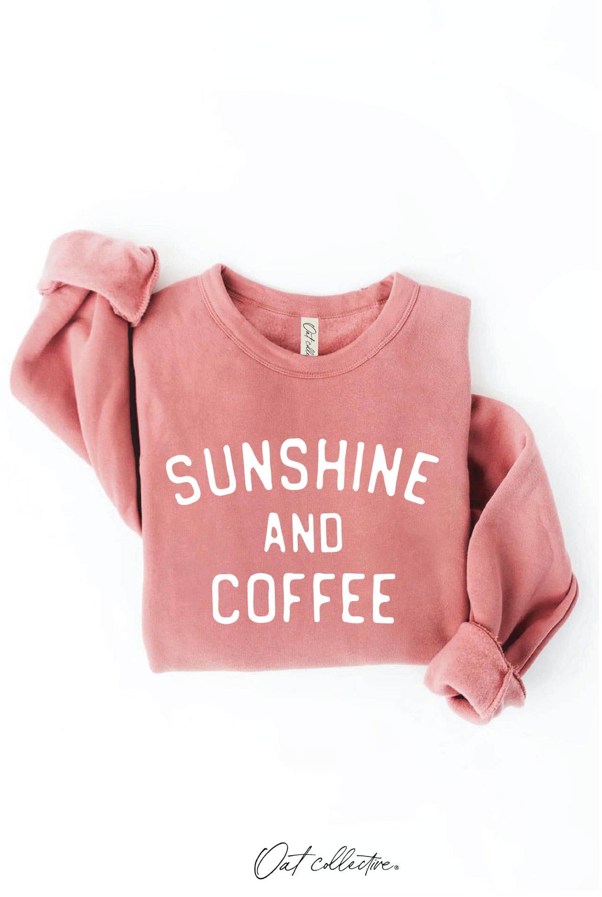 OAT COLLECTIVE - SUNSHINE AND COFFEE Graphic Sweatshirt