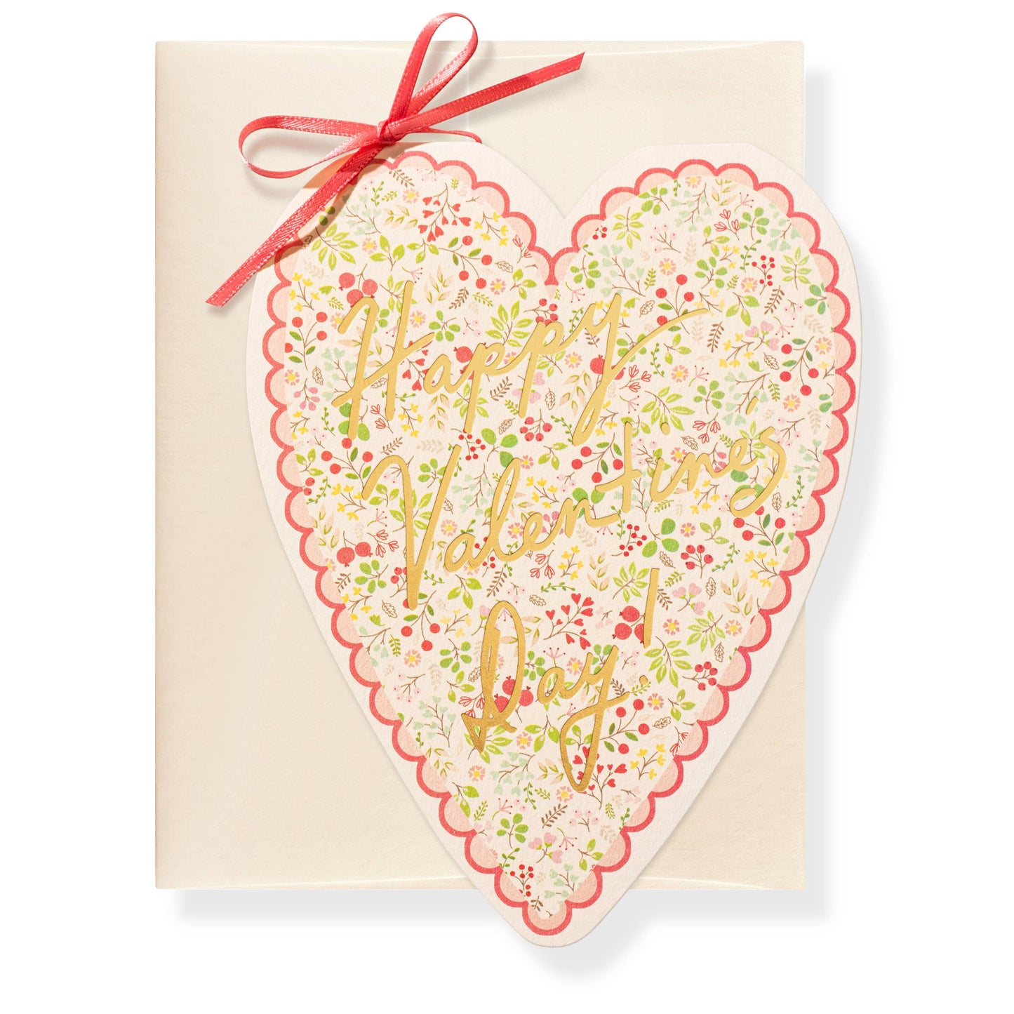 Karen Adams Designs - Valentine's Day Heart Greeting Card