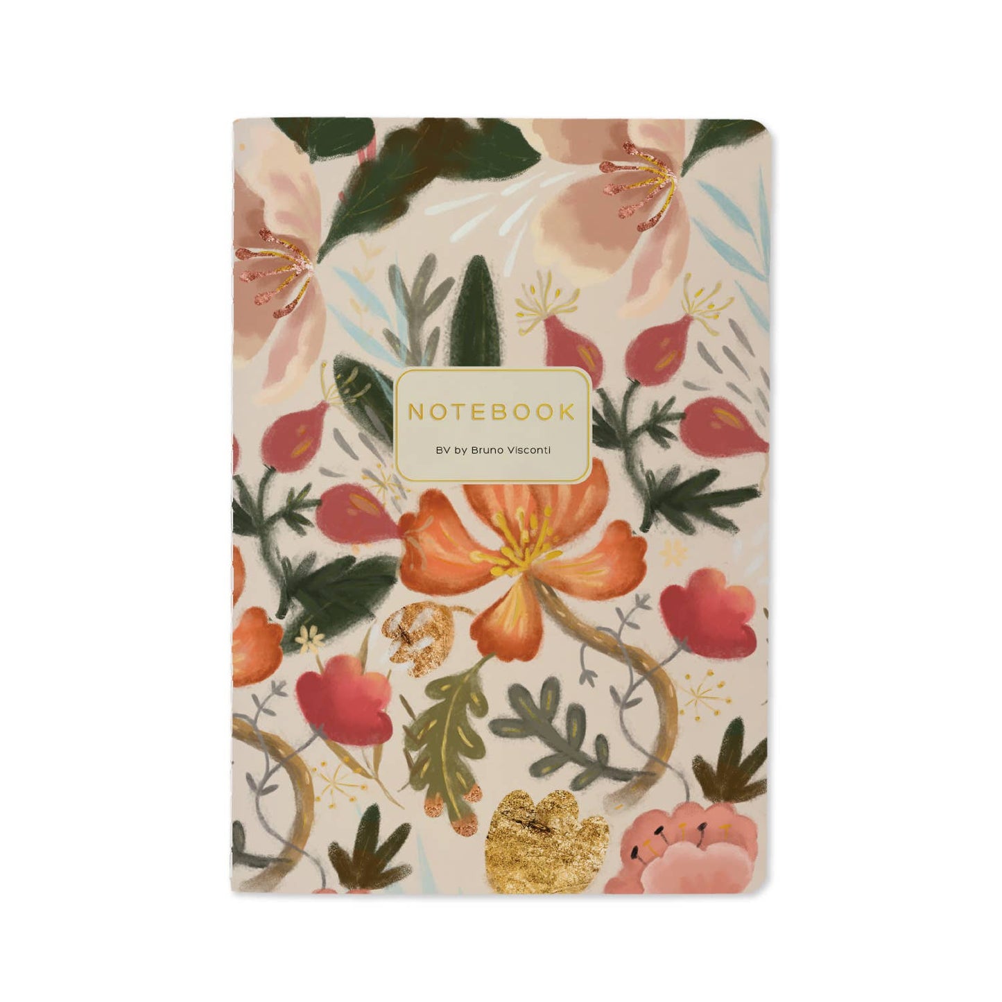 BV by Bruno Visconti - A5 Notebook - Bloom Flowers
