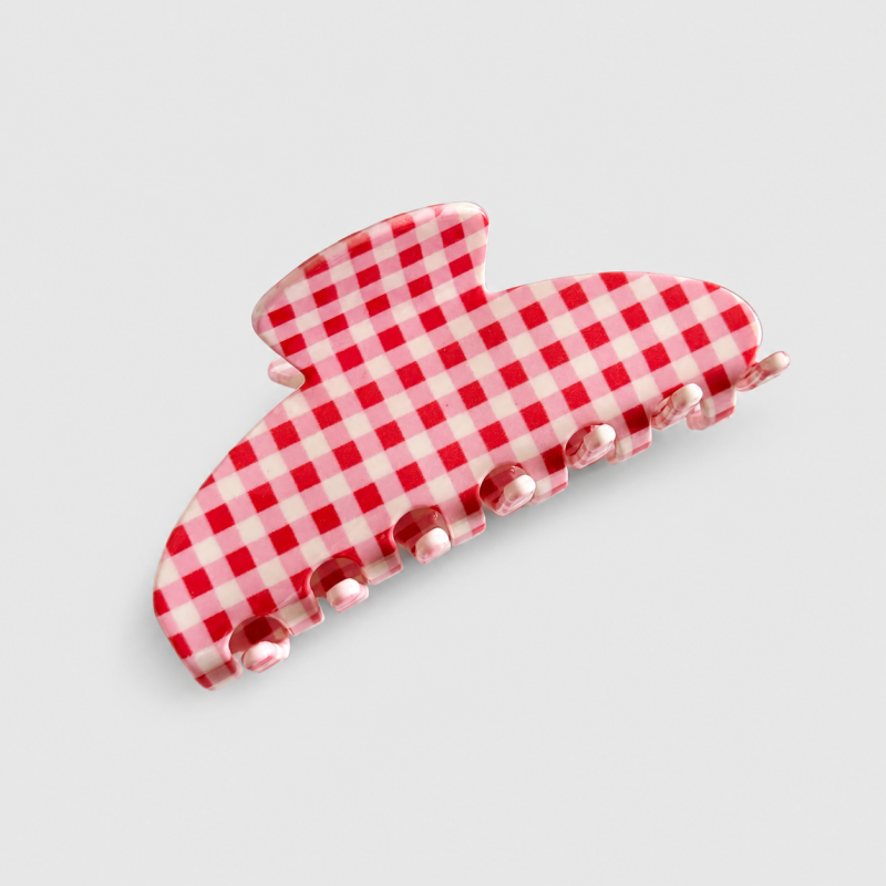 DAYLA - Checkered Pattern Claw Clip