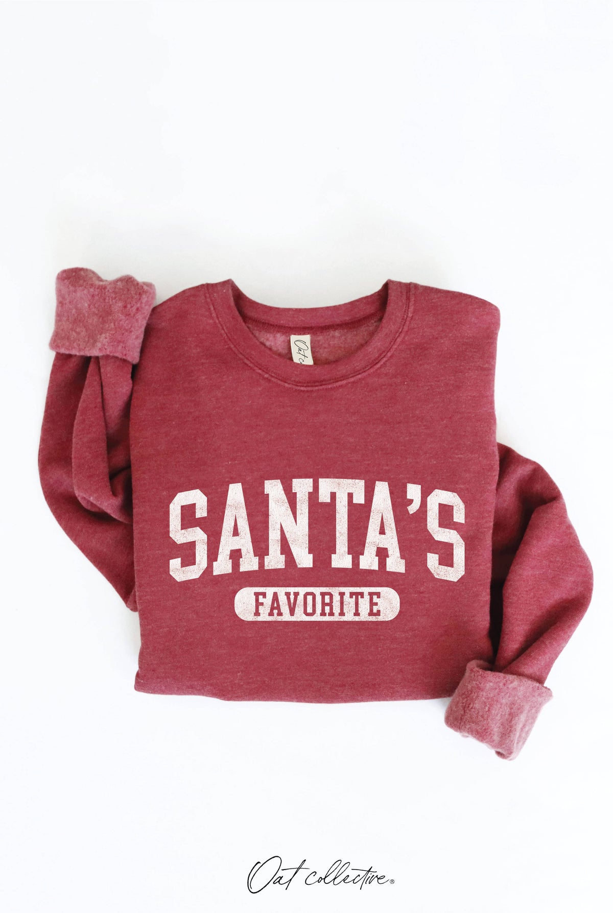OAT COLLECTIVE - SANTA'S FAVORITE Graphic Sweatshirt