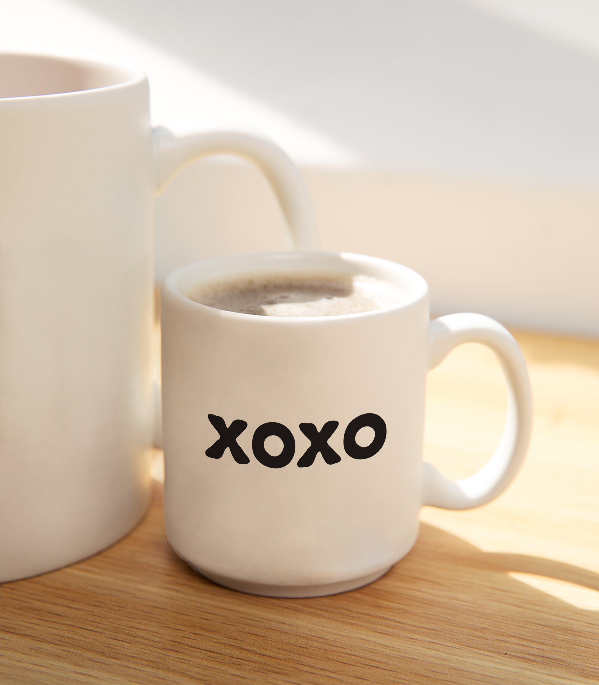 Quotable - Mini Mug "xoxo", 3 oz. Ceramic