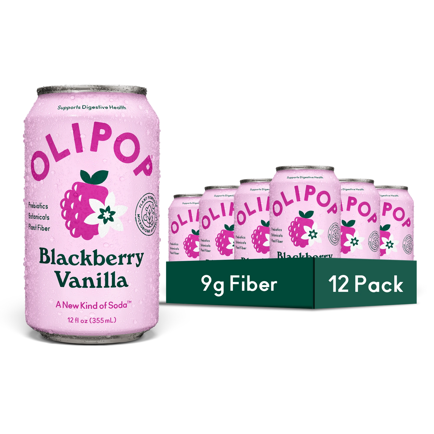 Olipop Blackberry Vanilla