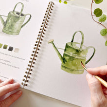 Load image into Gallery viewer, Watercolor Workbook: Garden