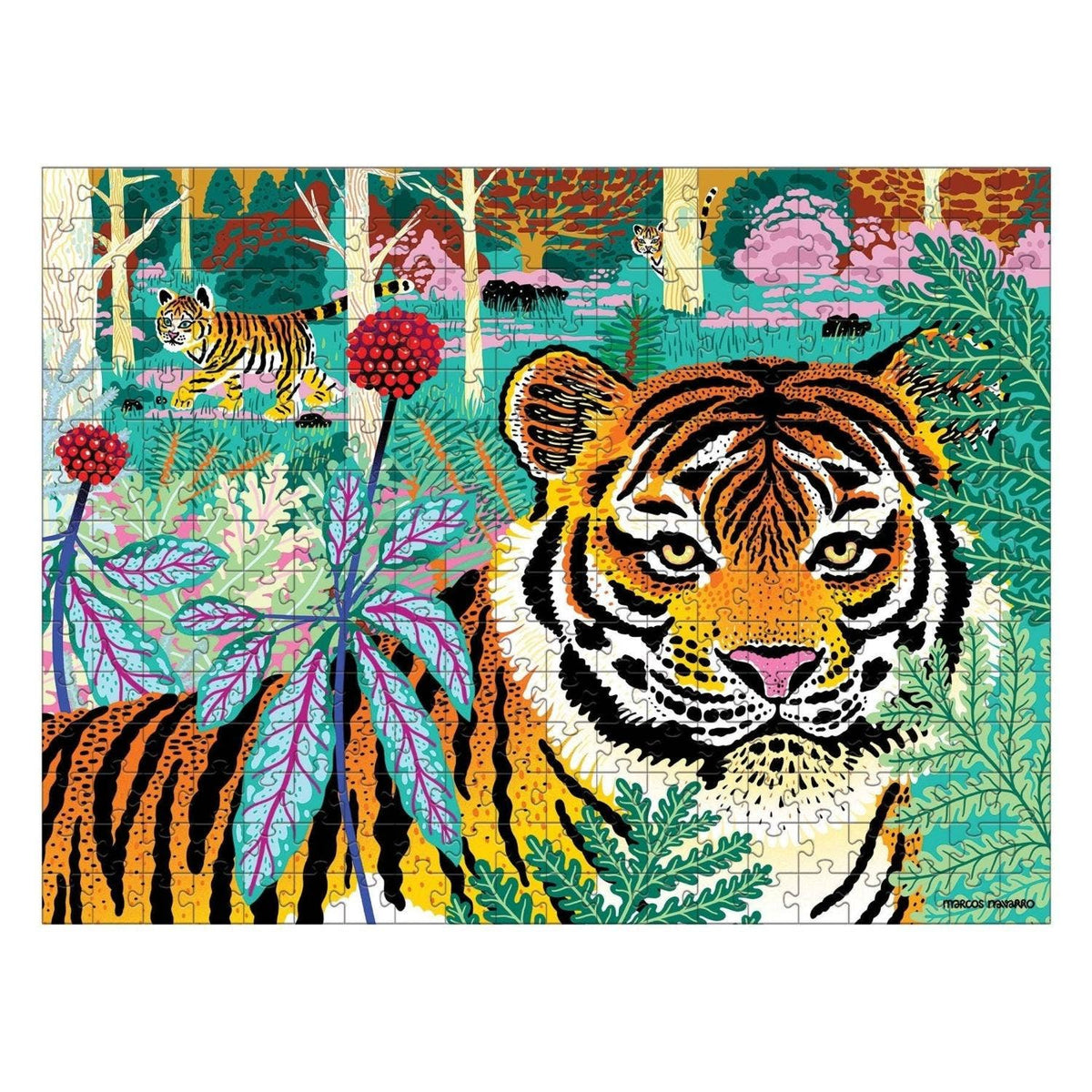 Chronicle Books - Siberian Tiger Endangered Species 300 Piece Puzzle