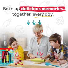 Load image into Gallery viewer, Baketivity Corp - Kids Cooking Set, 31-Pc Childrens Kitchen Tools