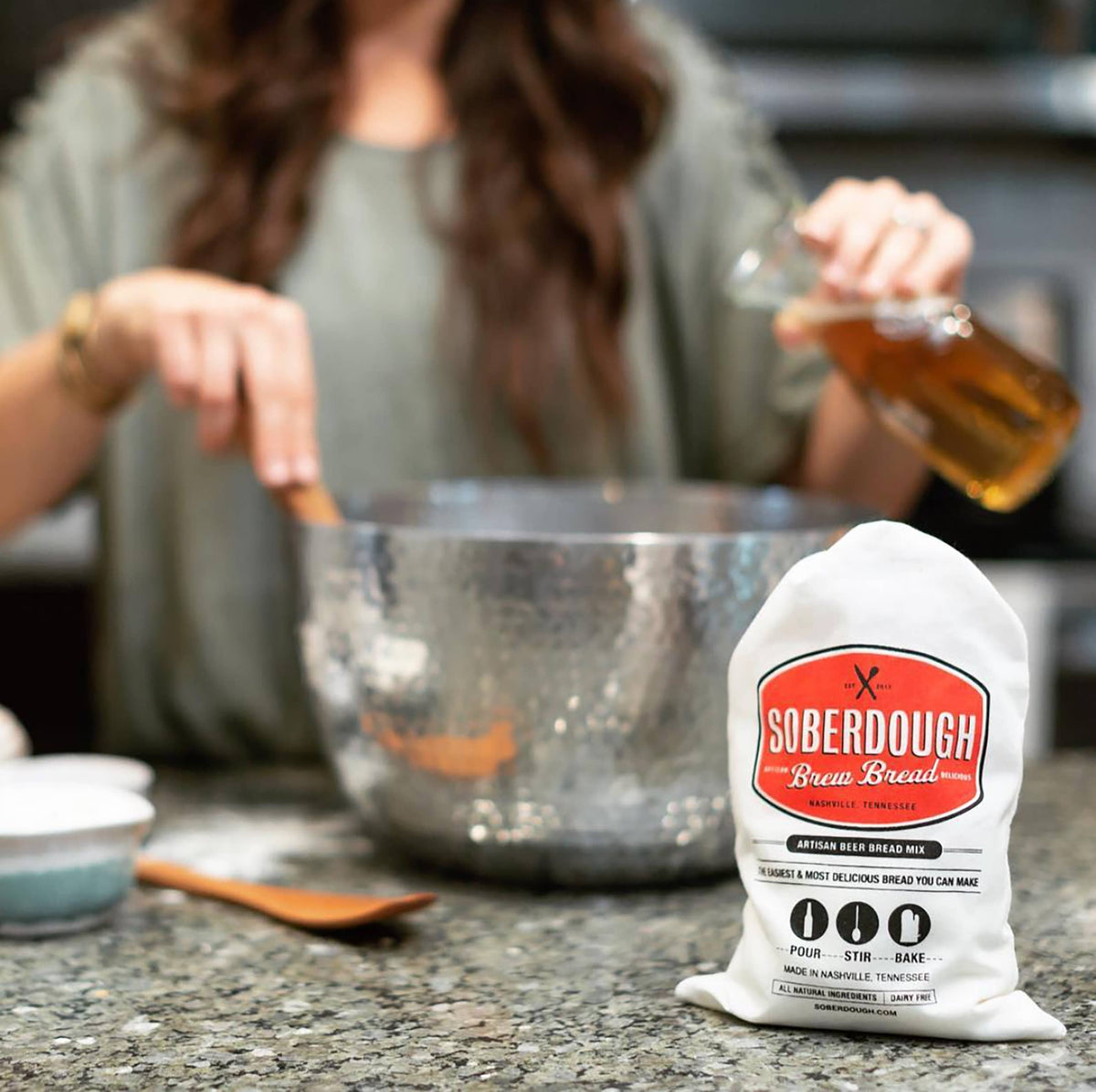 Soberdough - Soberdough Shelf Talker Sign