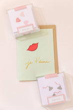 Load image into Gallery viewer, Karen Adams Designs - Je T'aime Greeting Card
