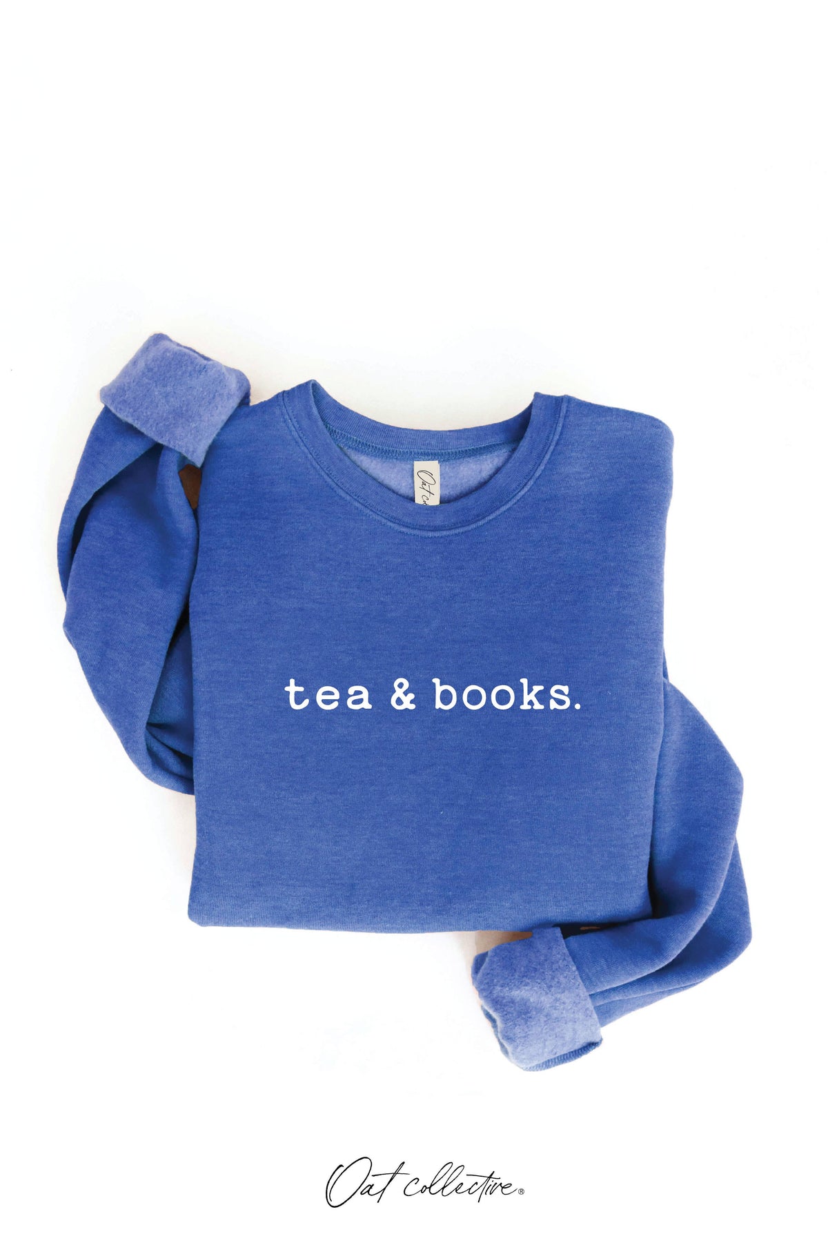 OAT COLLECTIVE - TEA AND BOOKS  Graphic Sweatshirt