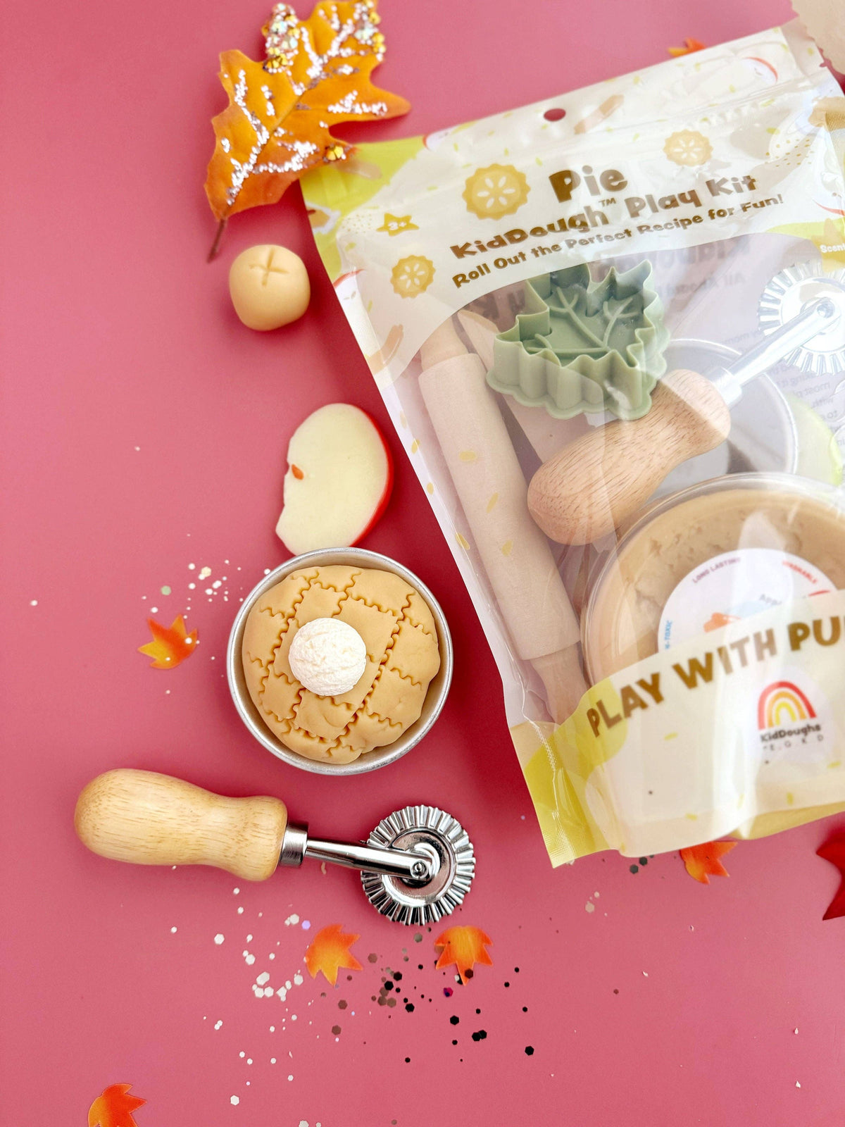 Earth Grown KidDoughs (KidDoughs by EGKD) - Pie KidDough Play Kit