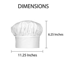 Load image into Gallery viewer, HIC - Harold Import Co. - HIC Kid's Chef's Hat, Heavyweight Cotton Twill