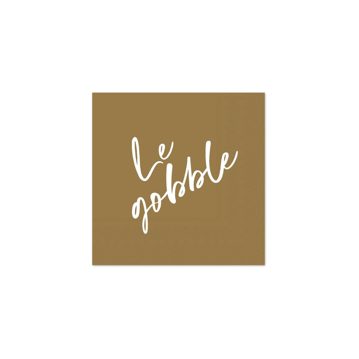 Bonjour Fête - LE GOBBLE COCKTAIL NAPKINS