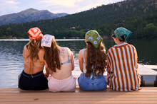 Load image into Gallery viewer, Handker Bandanas - No. 145 Lacey Bandana