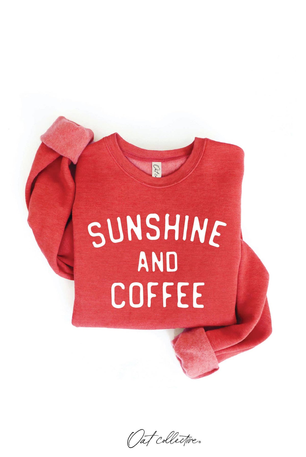 OAT COLLECTIVE - SUNSHINE AND COFFEE Graphic Sweatshirt