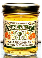Load image into Gallery viewer, Berkshire Wine Jelly - Chardonnay Wine Jelly with Lemon and Rosemary