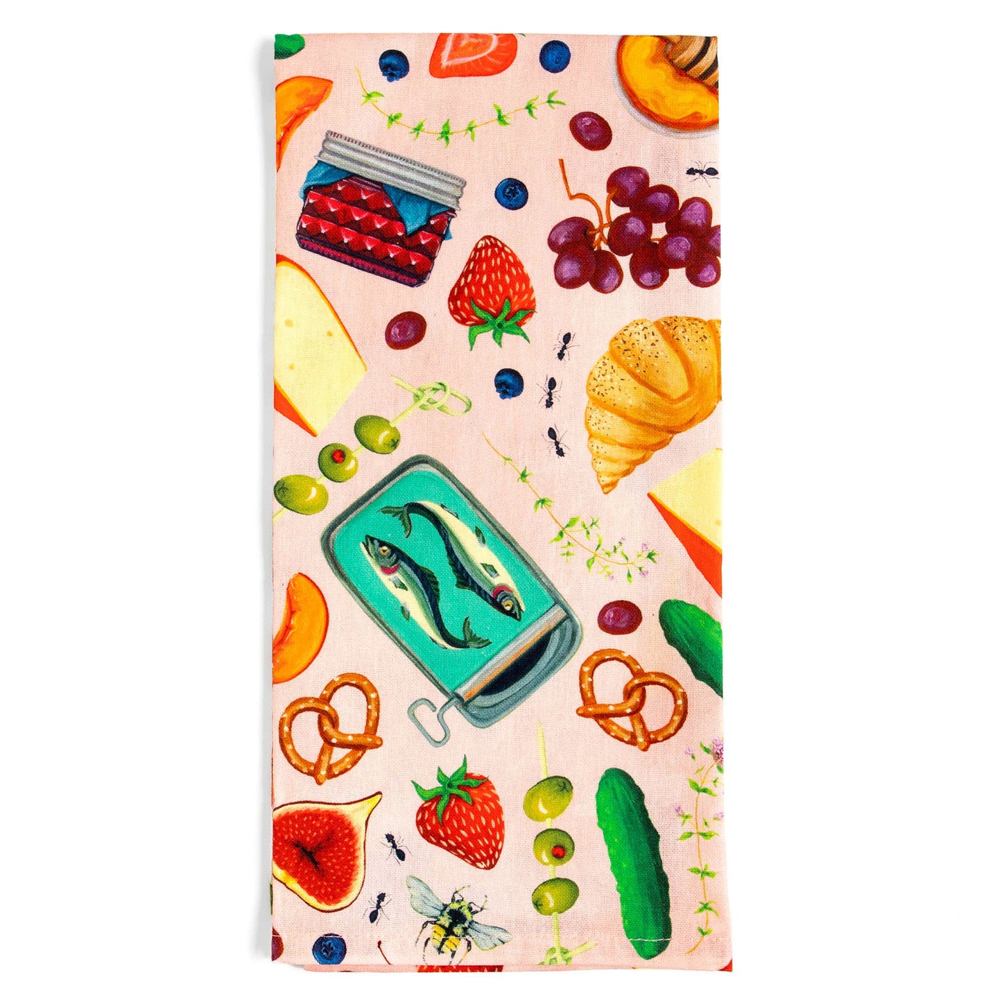 Kitchen Towel - Charcuterie Food - 1Canoe2
