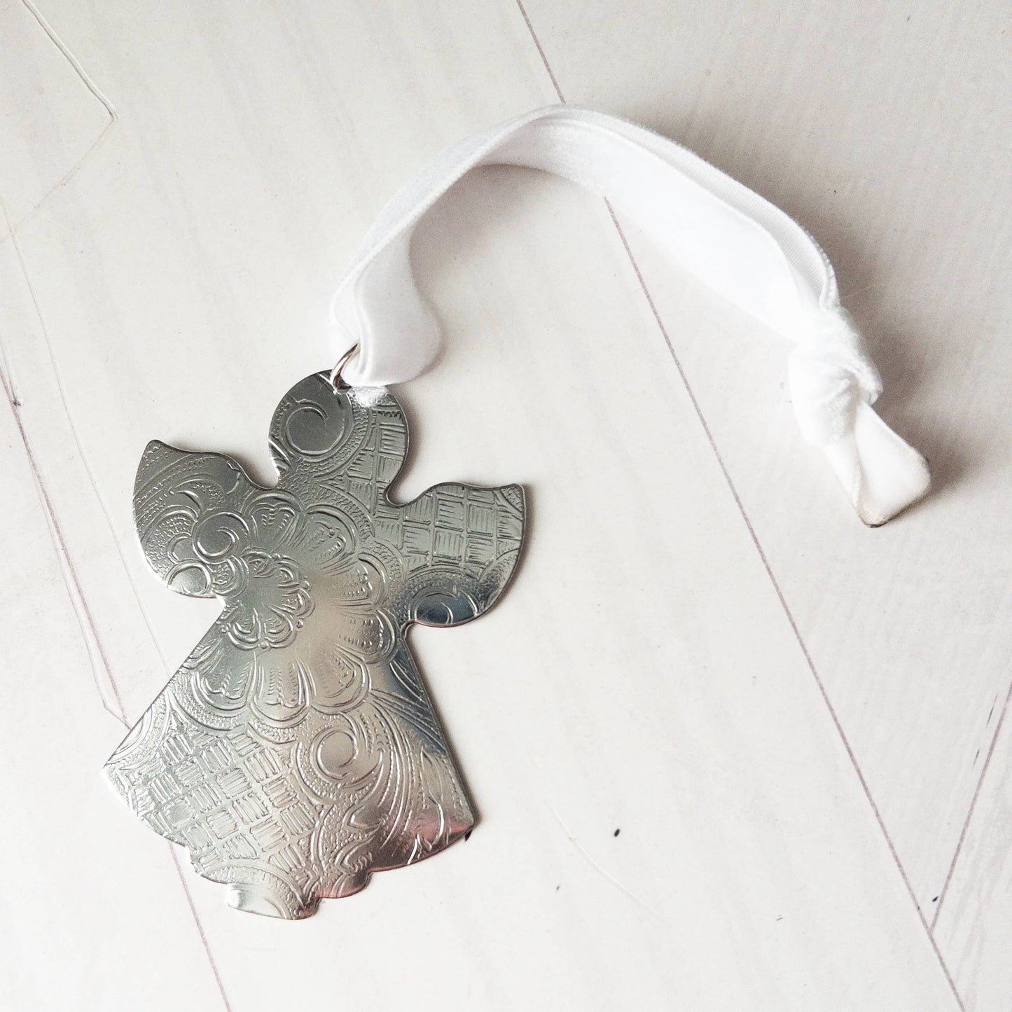 Girl Ran Away With the Spoon - Angel Vintage Tray Ornament