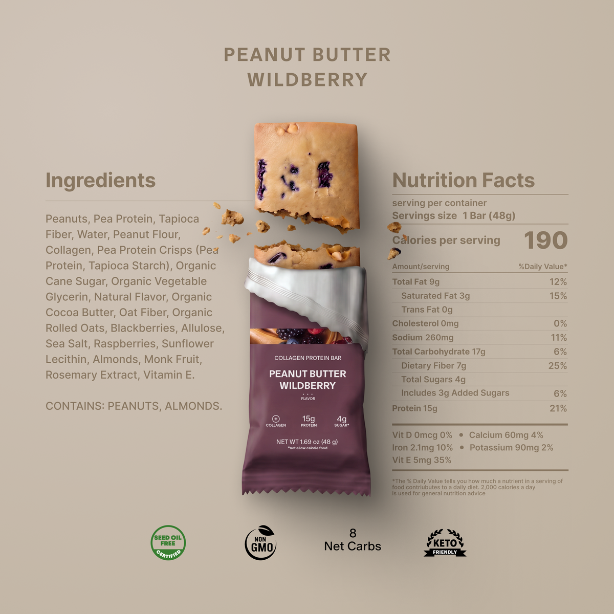 Stars + Honey - Peanut Butter Wildberry (10-Pack)
