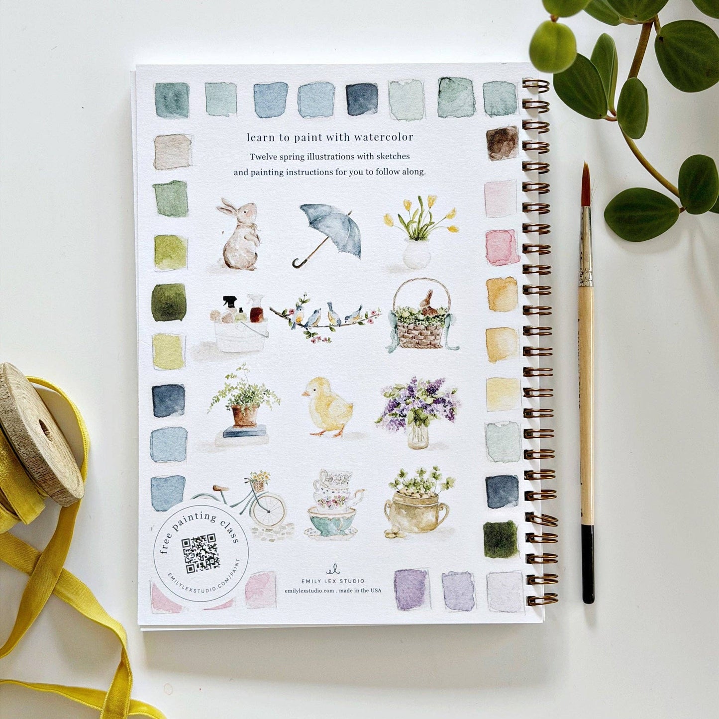 Watercolor Workbook - Spring