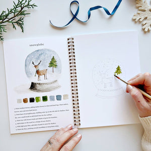 Watercolor Workbook: Winter - Emily Lex Studio