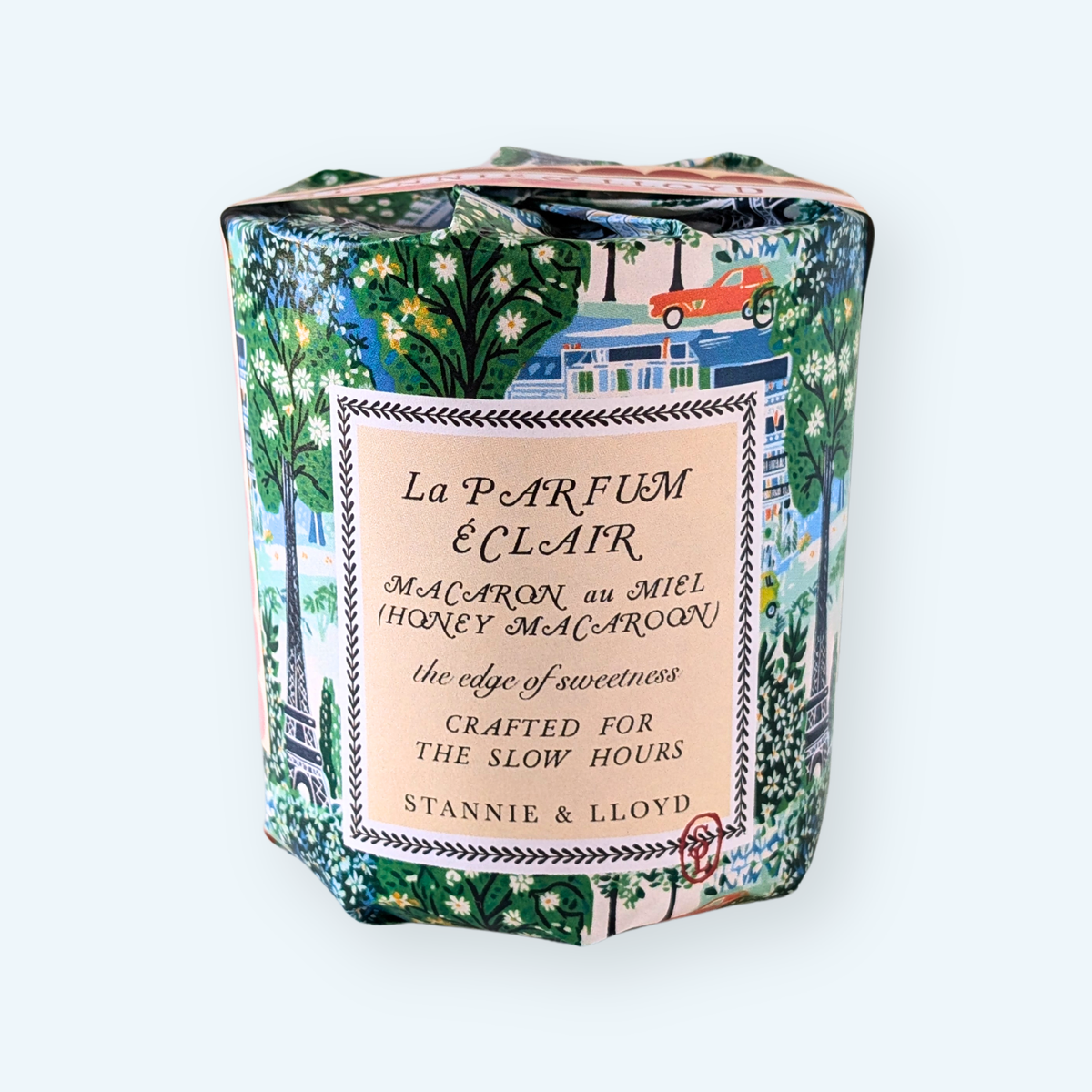 Stannie & Lloyd - Tester: Gift Wrap Candle - Paris Afternoon