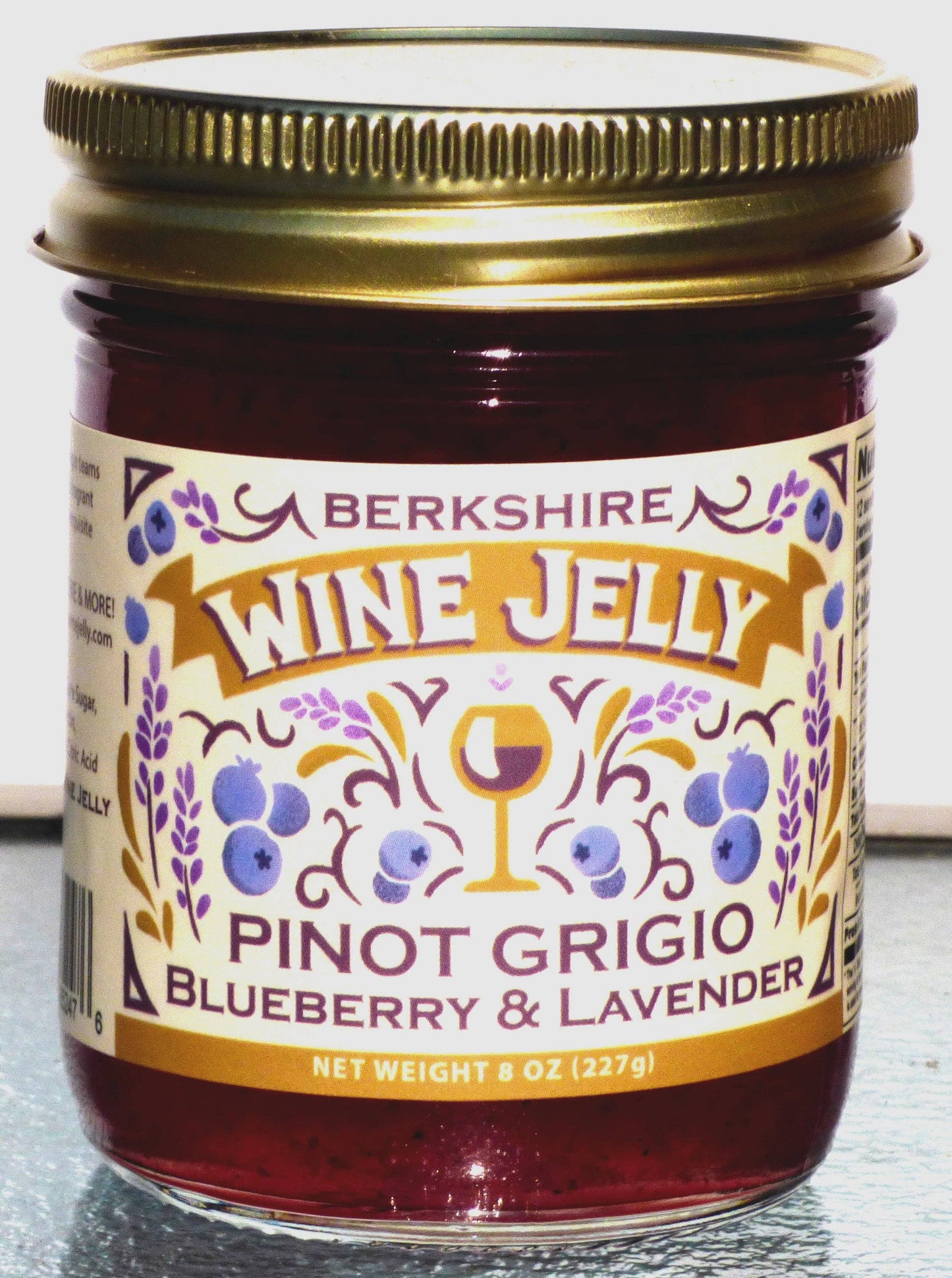 Berkshire Wine Jelly - Pinot Grigio Wine Jelly