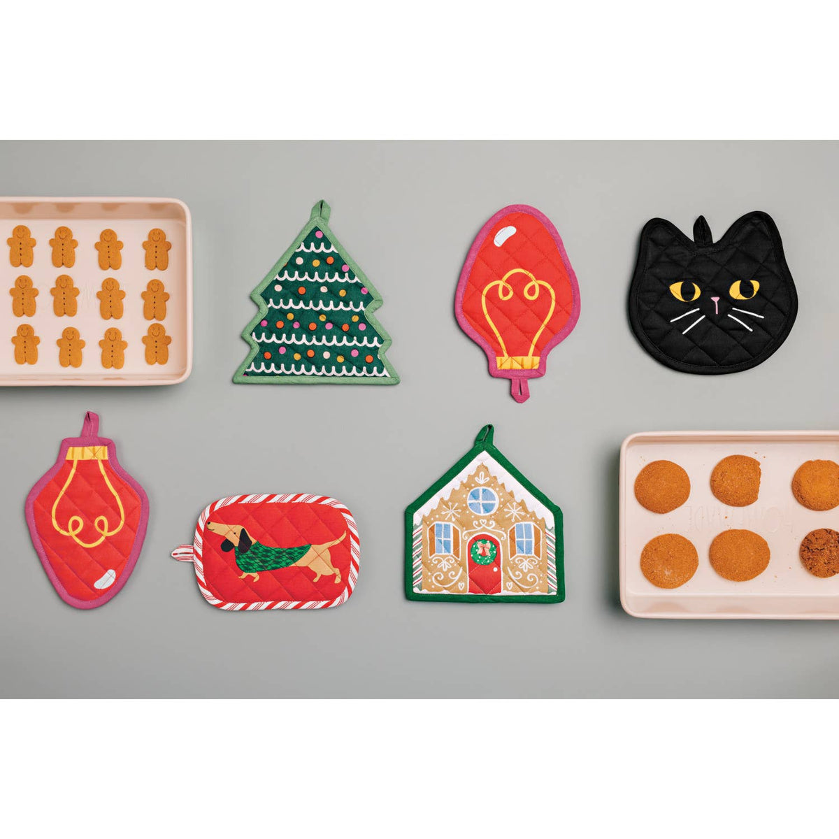 Danica Jubilee - Black Cat Potholder