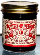 Load image into Gallery viewer, Berkshire Wine Jelly - Cabernet Wine Jelly with Cherry and Peppercorns