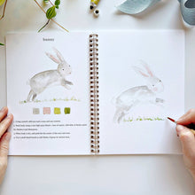Load image into Gallery viewer, Watercolor Workbook: Animals