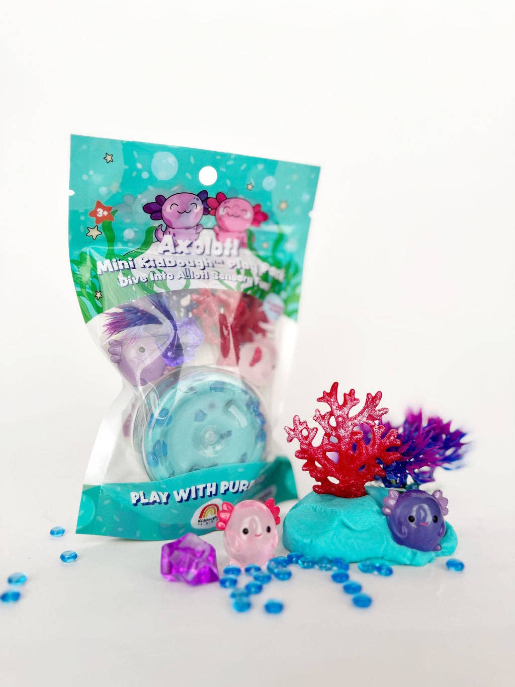 Axolotl Mini Play Pack KidDoughs