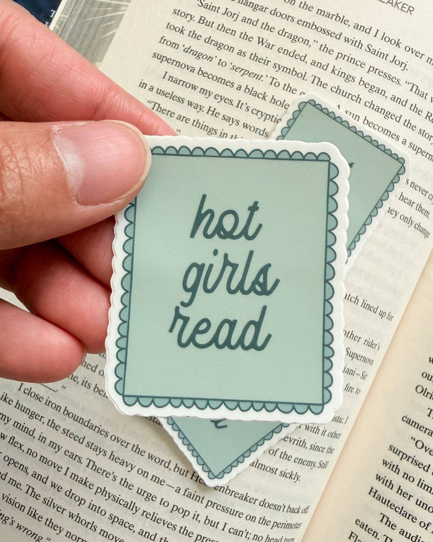 Sticker - Hot Girls Read