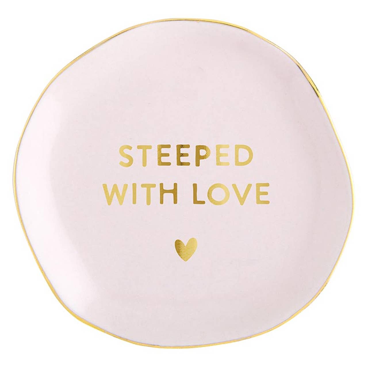 Santa Barbara Design Studio by Creative Brands - Ceramic Tea Bag Holders - Steeped with Love