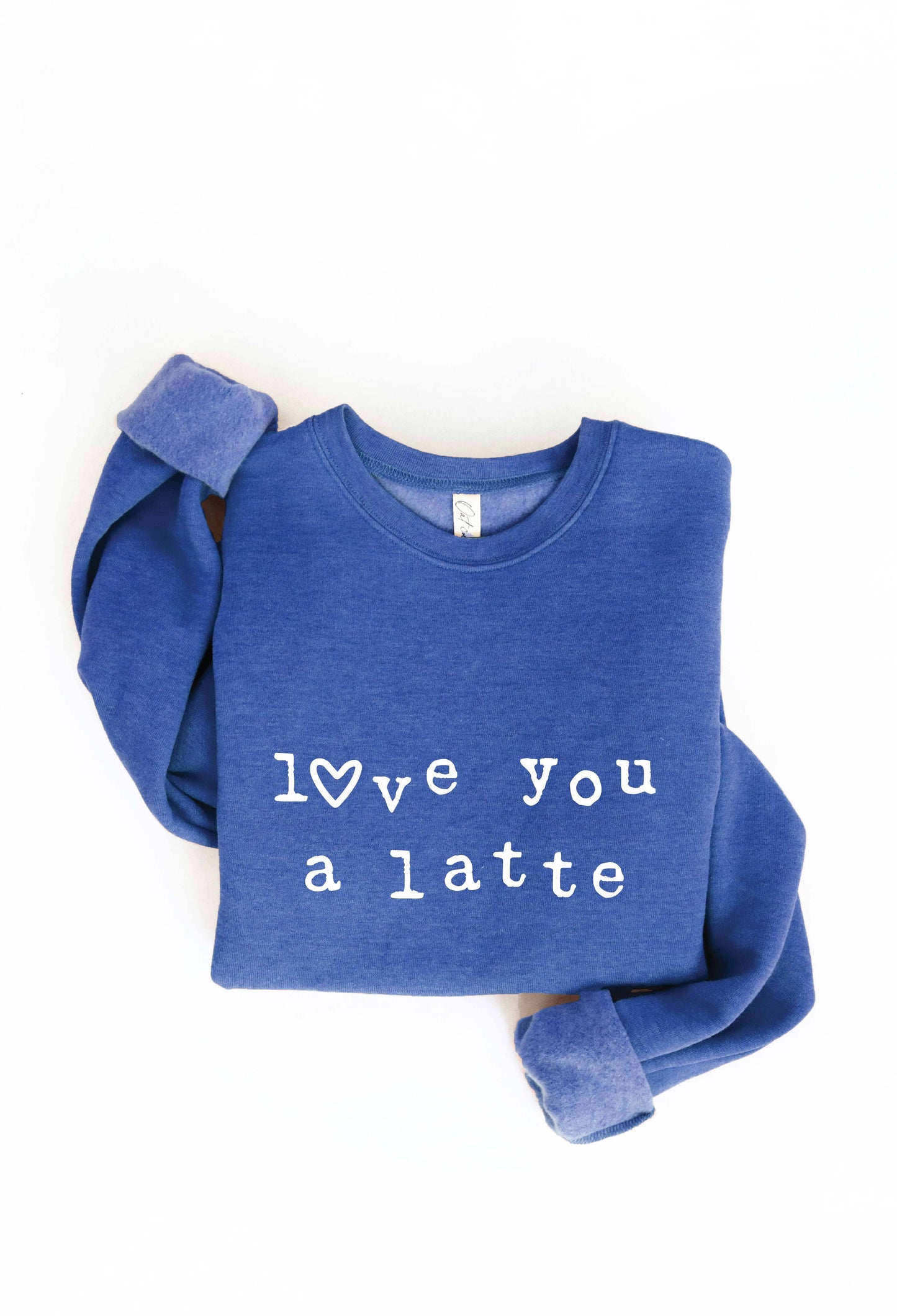 OAT COLLECTIVE - LOVE YOU A LATTE  Graphic Sweatshirt