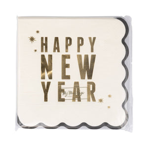 Napkin - Happy New Year - My Mind’s Eye