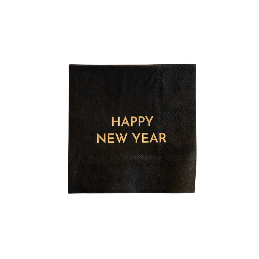 Bonjour Fête - Happy New Year Cocktail Napkins (Set of 20)