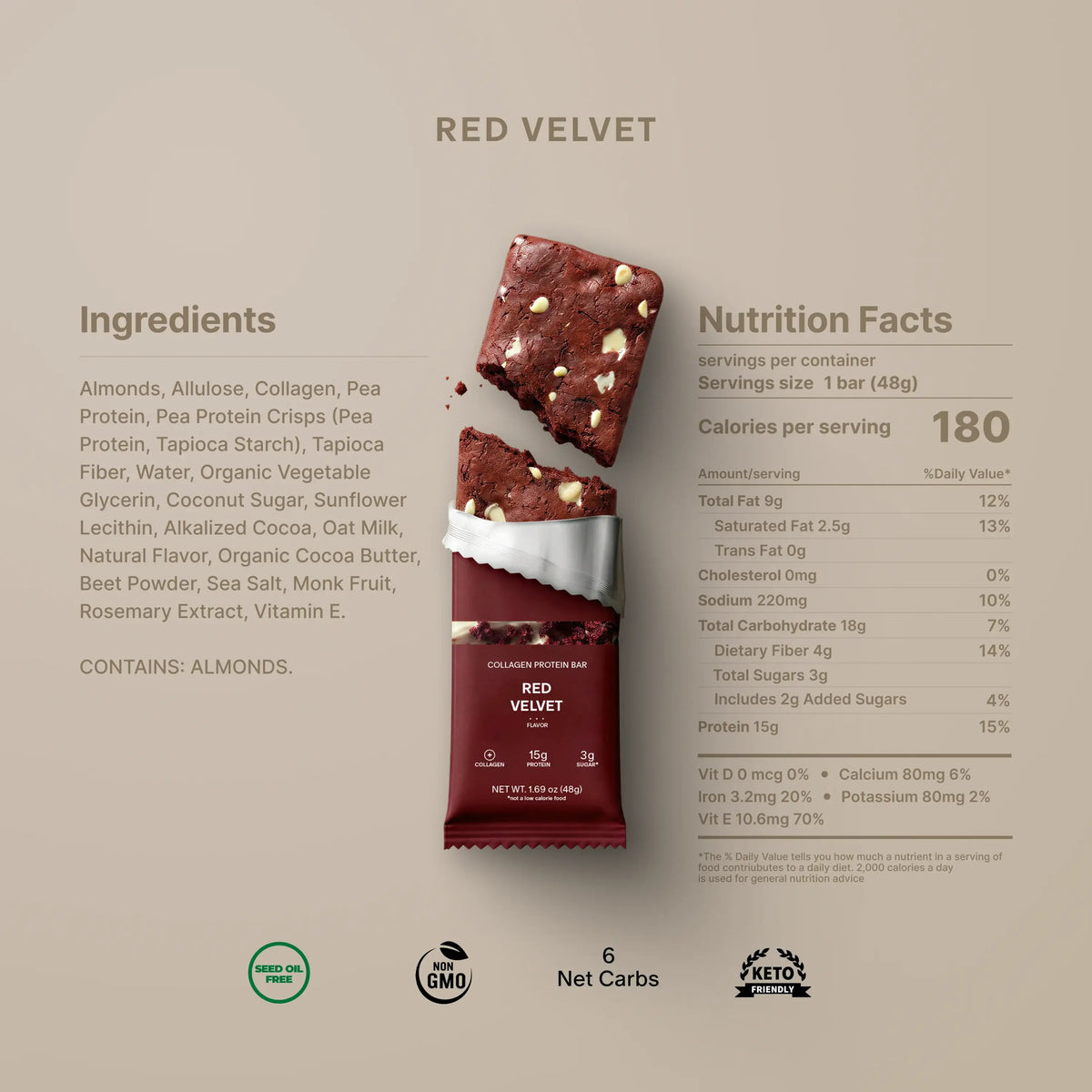 Stars + Honey - Red Velvet (10-Pack)