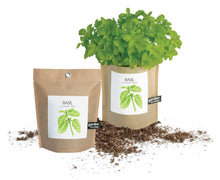 Load image into Gallery viewer, Potting Shed Creations, Ltd. - Garden in a Bag | Basil  | Gift idea for Cooks | Best Seller
