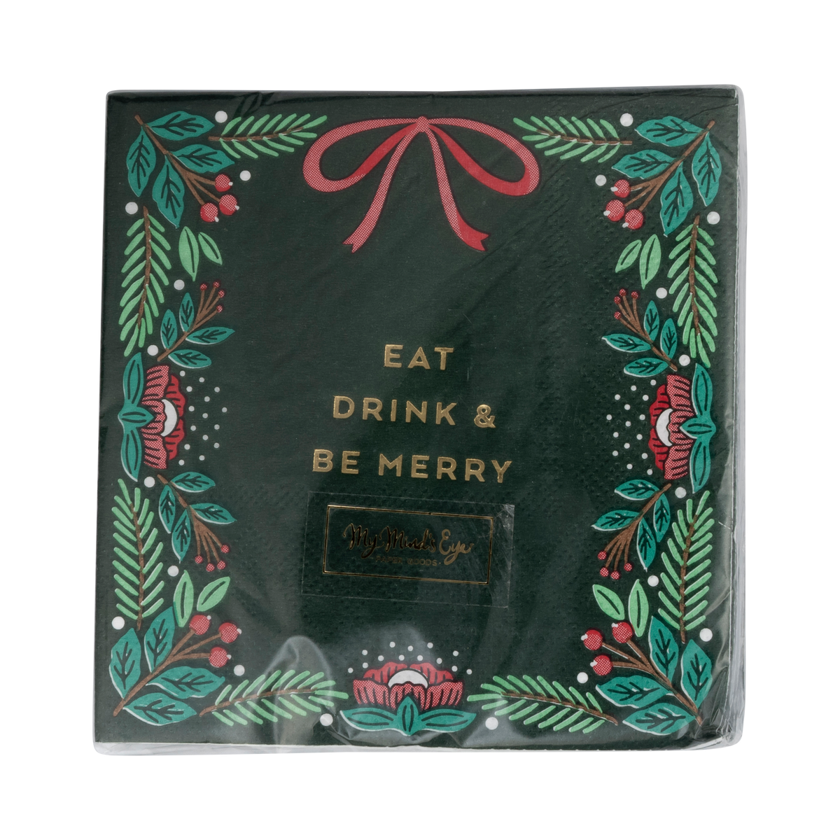 Napkin - Eat Drink & Be Merry