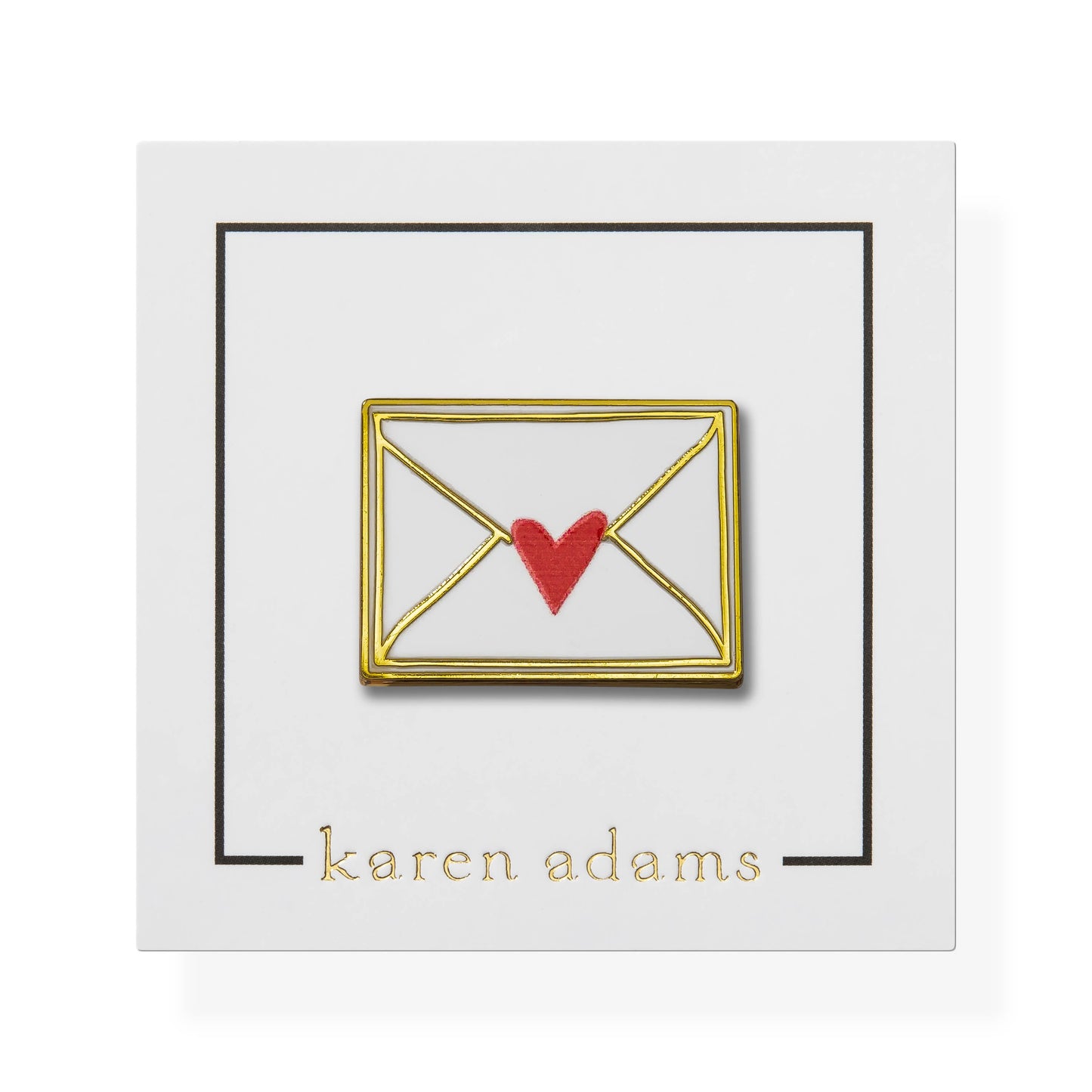 Karen Adams Designs - Love Letter Enamel Pin