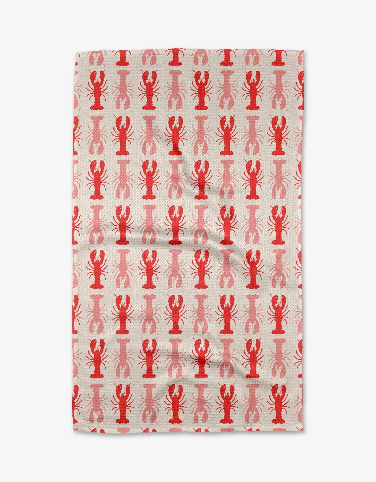 Geometry - Lobster Stripe Tea Towel