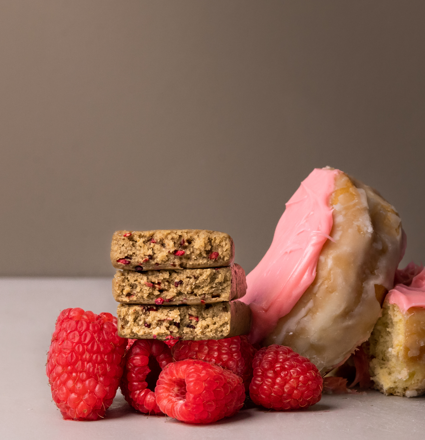 Stars + Honey - Raspberry Donut