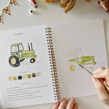 Load image into Gallery viewer, Watercolor Workbook - Farm